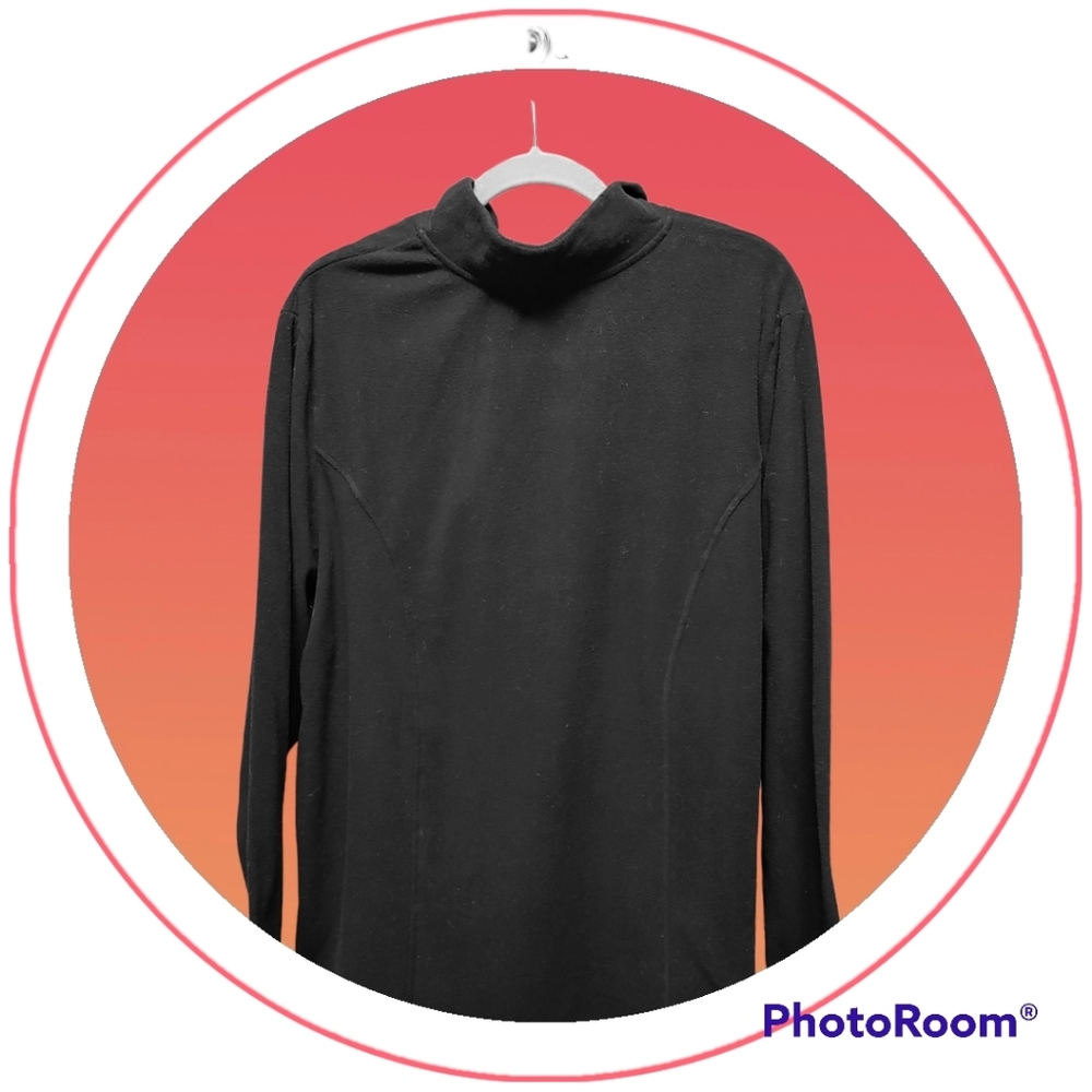 JMS Polartec Lightweight Pullover Black with Sequins - Picture 3 of 7